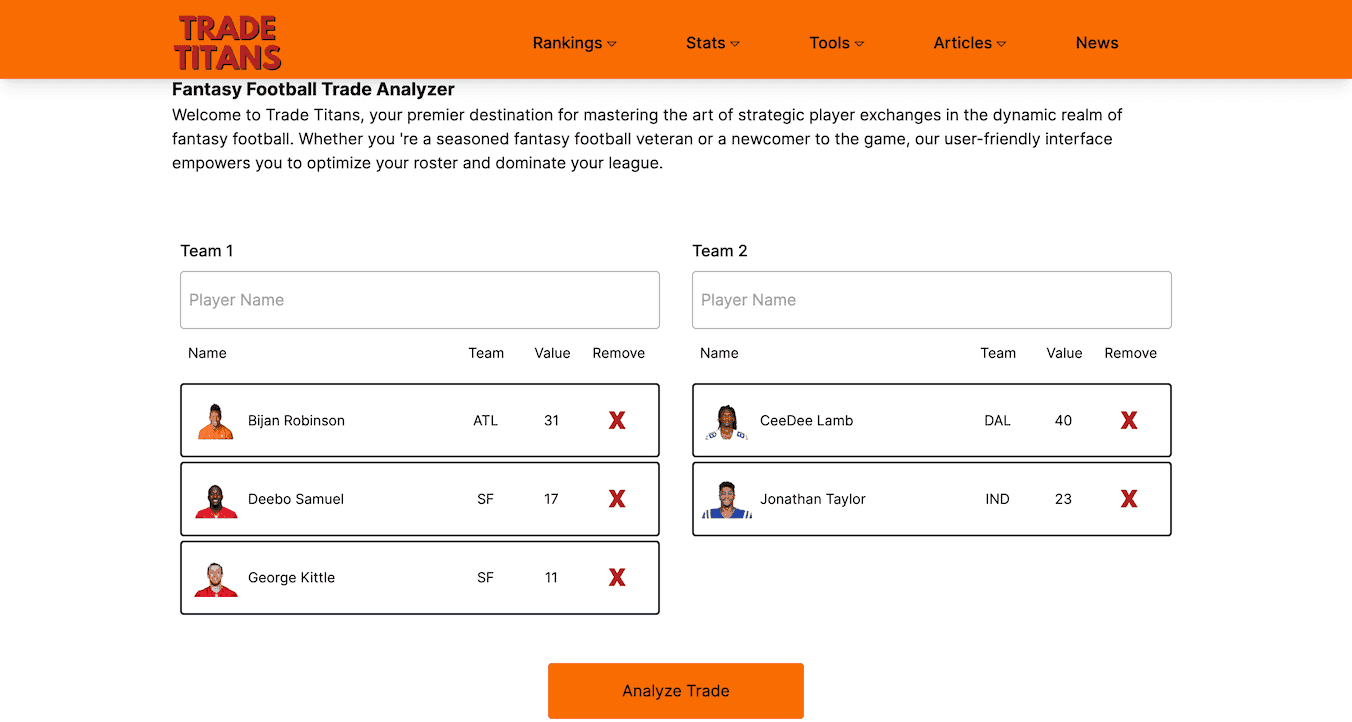 Trade Titans description